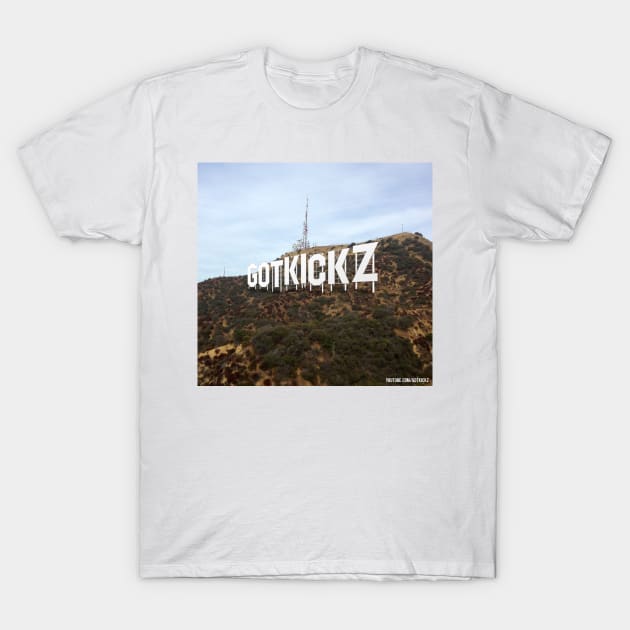 GOTKICKZ Logo (Mountain Sign) T-Shirt by GOTKICKZ